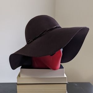 100% wool floppy hat